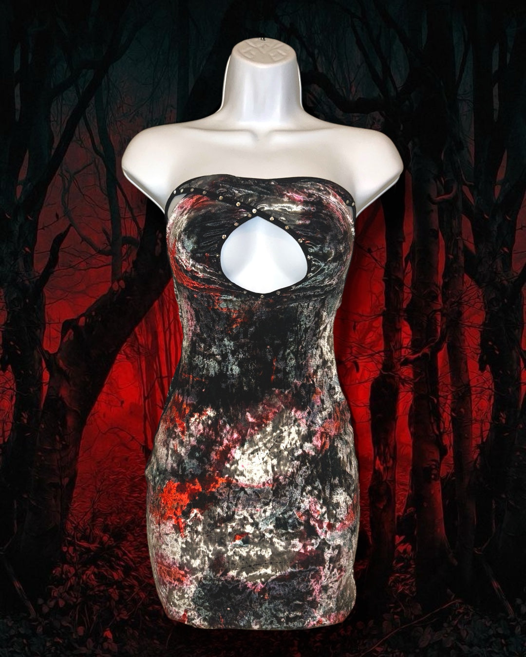 Ruby mini-Dress Coven 🪦🍷