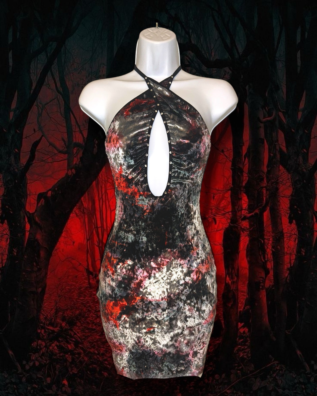 Ruby mini-Dress Coven 🪦🍷